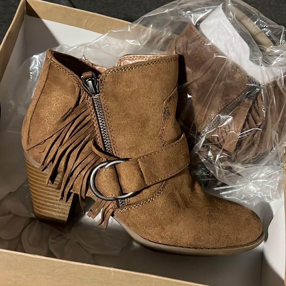 Fringe Booties